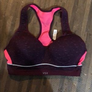 VSX sports bra. Padded and underwire. Size 34C